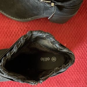 Ollie brand booties.